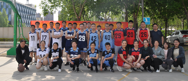 職工活動：金橋紡機舉辦籃球友誼賽